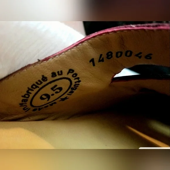 John Fluevog Red Maryjane's - Picture 9 of 10